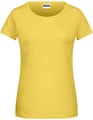 Dames T-shirt Daiber Basic-T 8007 Yellow